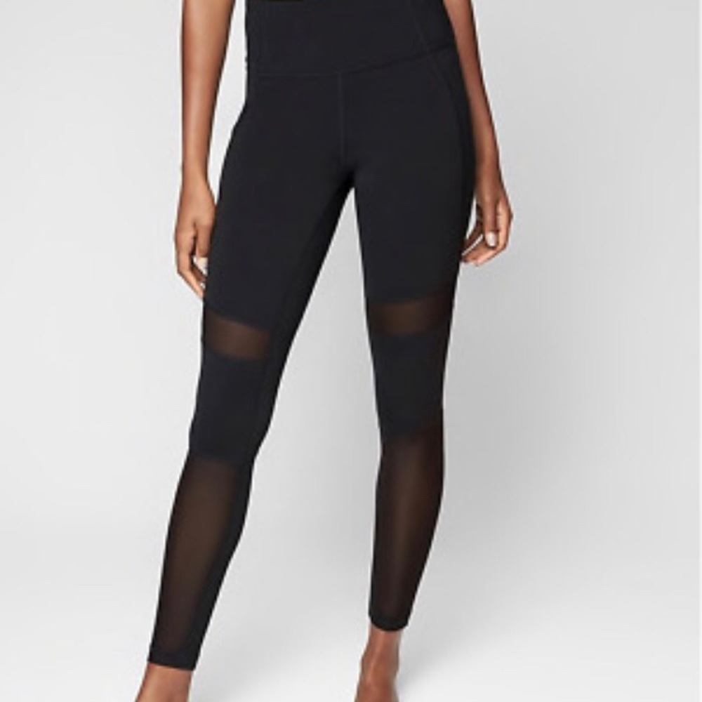 Athleta Mesh-block Tights
